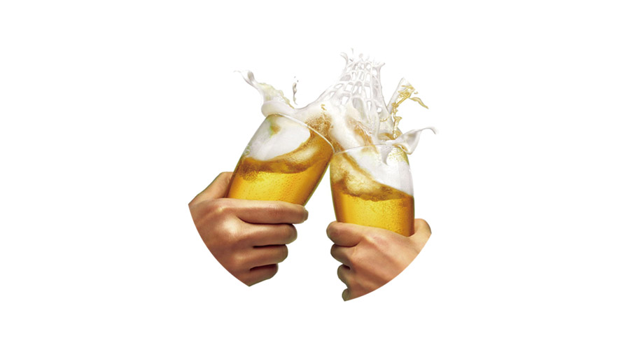 喝：啤酒大賽，喝多少送多少