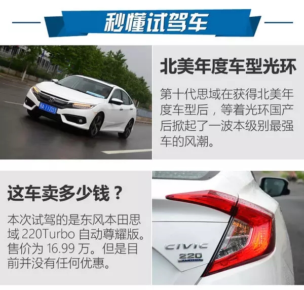 憑什么叫神車(chē)？ 本田思域220Turbo試駕
