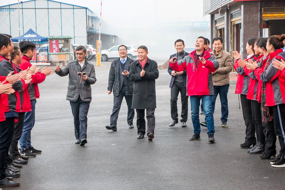 天嬌集團開工大吉！讓我們擼起袖子加油干！