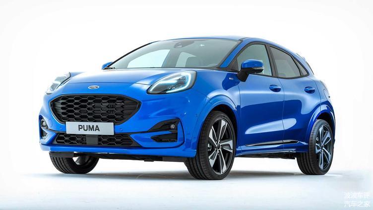福特發(fā)布PUMA小型SUV官圖，歐式風(fēng)格，造型很有柔和感